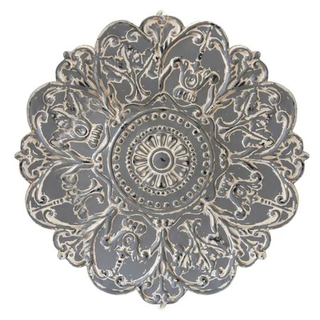 KD ESTANTERIA Grey Medallion Wall Decor KD2627082